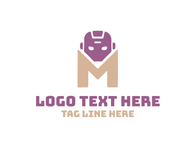 Robotic Letter M Logo