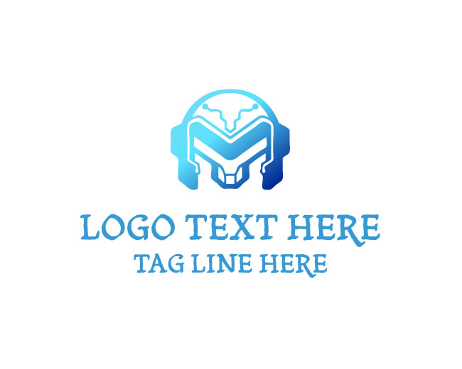  Unique Letter M Robot Logo