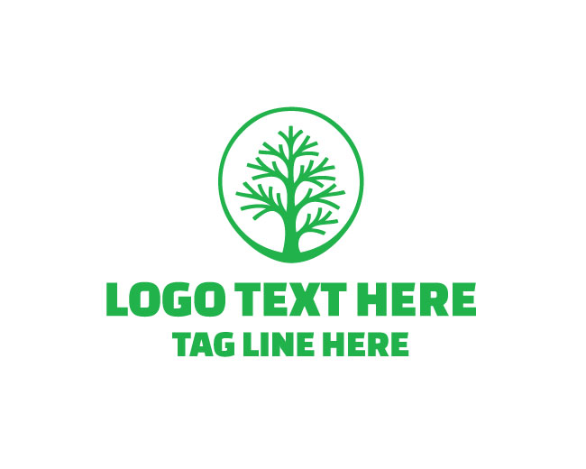 Wetland Cypress Tree Logo
