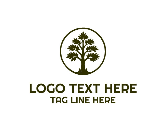 Wildland Cypress Tree Logo