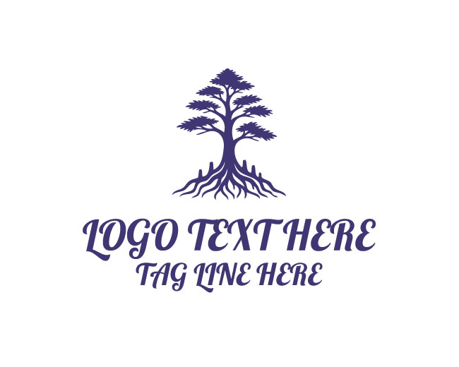 Riverbank Bald Cypress Tree Logo