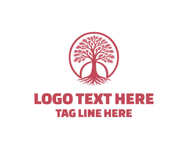 Peaceful Cypress Landscape Logo
