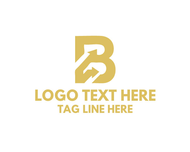 Luxury Arrow B Logo