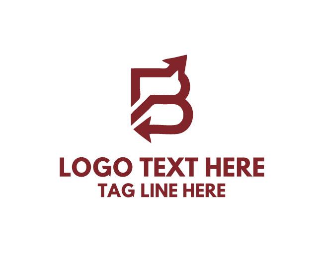 Up Arrow B Logo