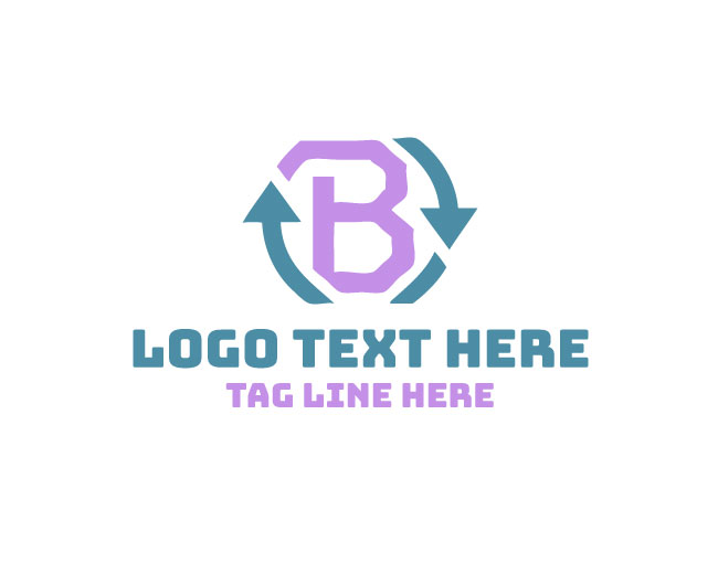 Next Path Arrow B Logo