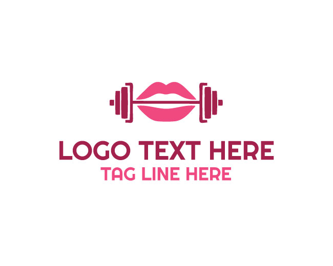  Lips Barbell Fitness Logo