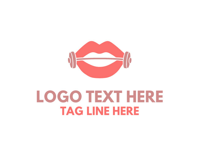 Athletic Lips Strength Logo