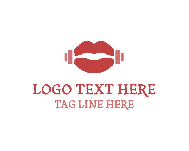 Active Lips Barbell Logo