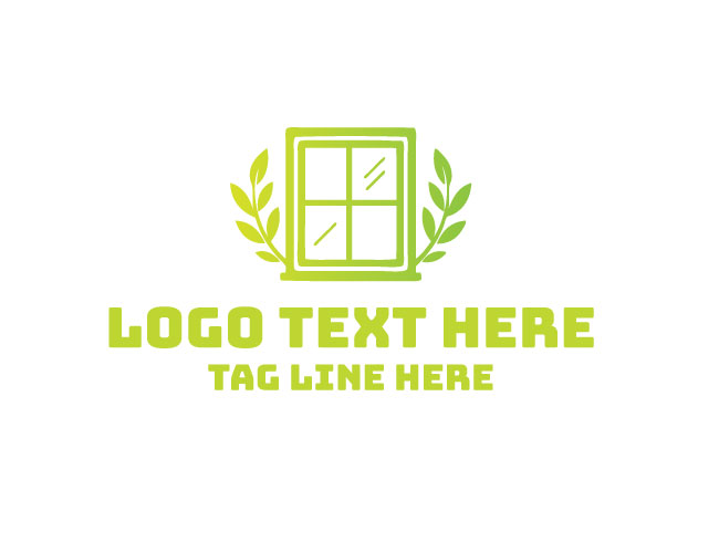  Eco Window Nature Logo