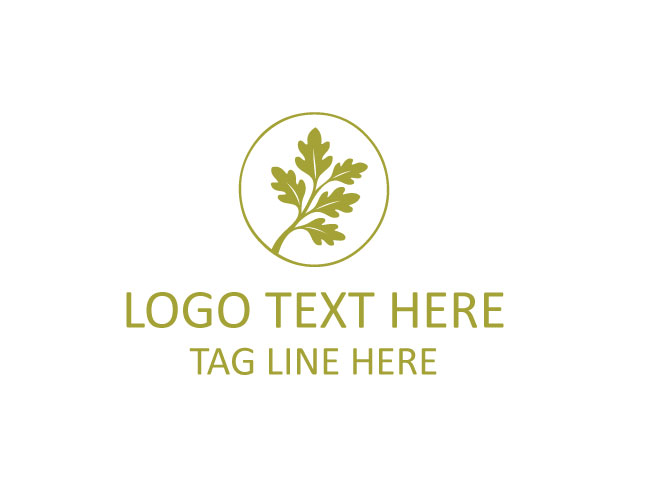  Oak Acorn Forest  Logo