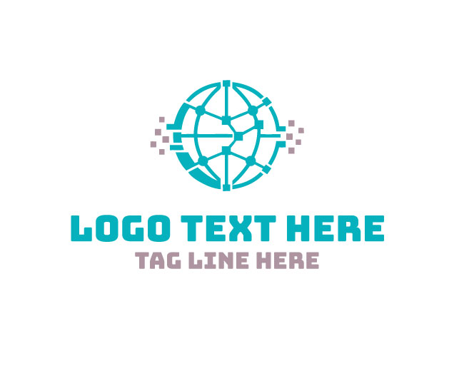  Infinite Network Globe Logo