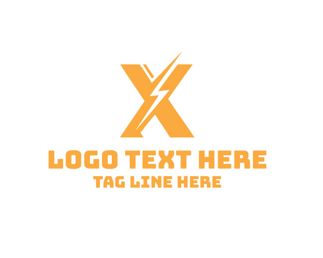 X Power Bolt Logo