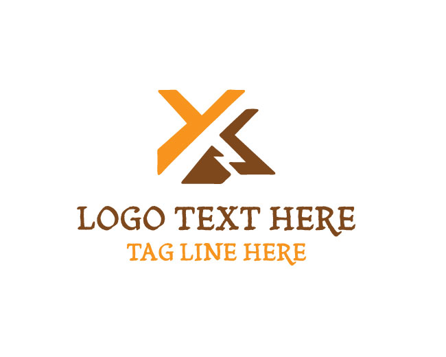 Letter X Volt Logo