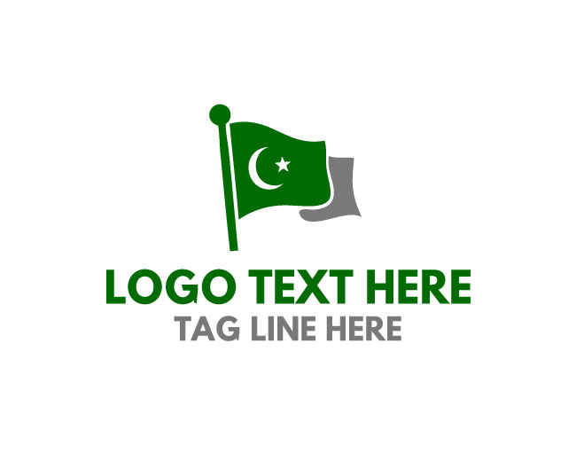 Pakistan Star Banner Logo