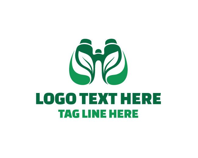  Binocular leaf Logo