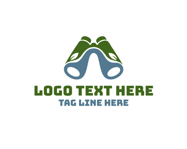 Binocular leafLogo