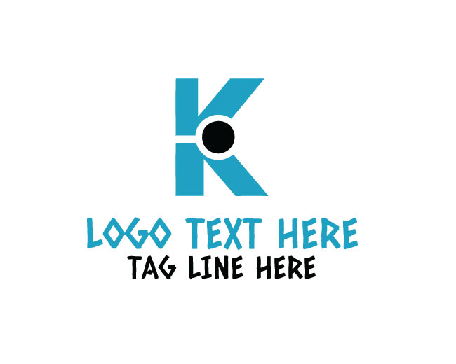  Letter K Bold Logo
