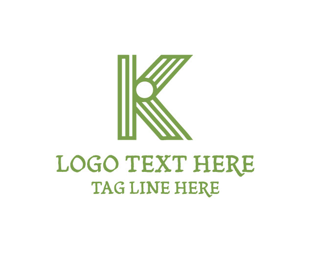  Letter K Creative Logo