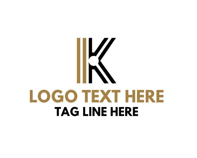 Letter K design Logo