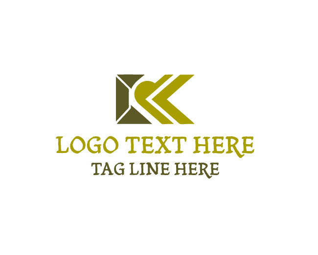  Letter K Symbol Logo