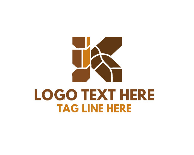  Letter K Style Logo
