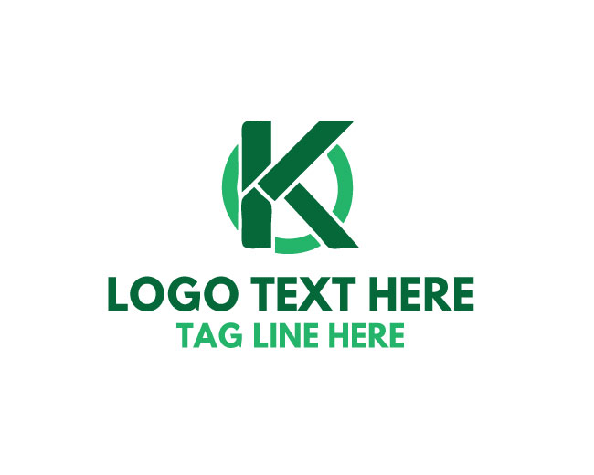 Letter K Type Logo