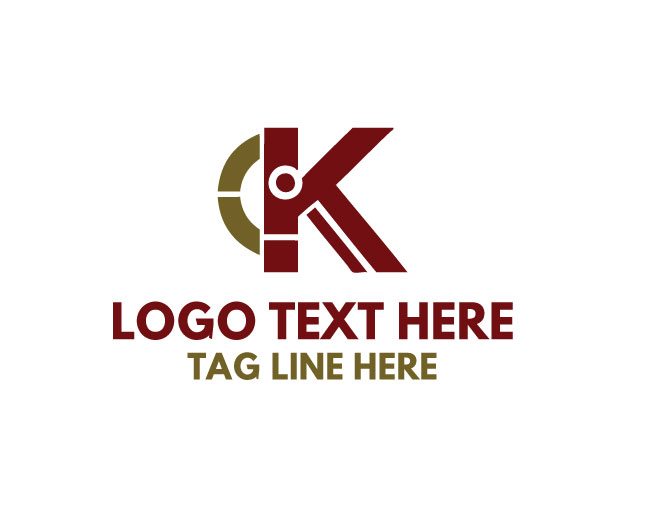 Letter K Visual Logo
