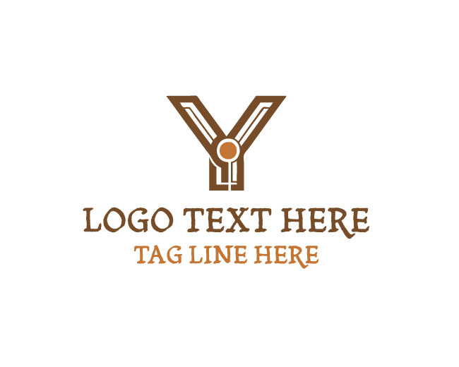 Letter Y Minimal Logo