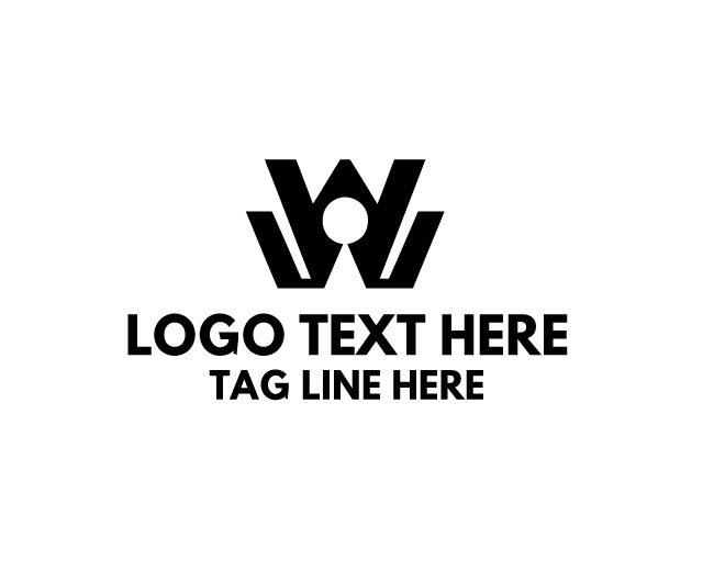  Letter W Edge Logo