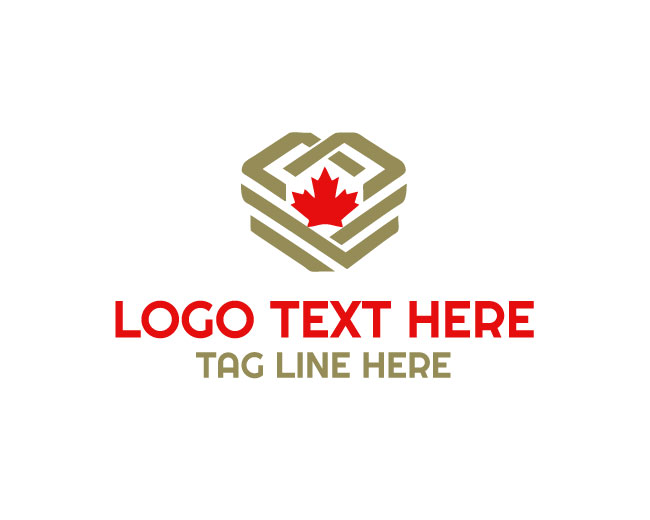 Canadian Maple Flag Logo