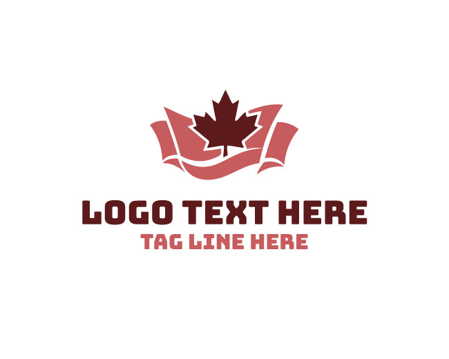 Modern Maple Crest Logo