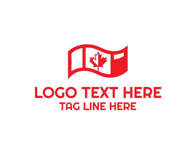 Modern Canada FlagMark Logo