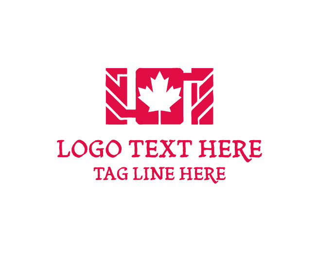 Canada Leaf Symbolic Logo