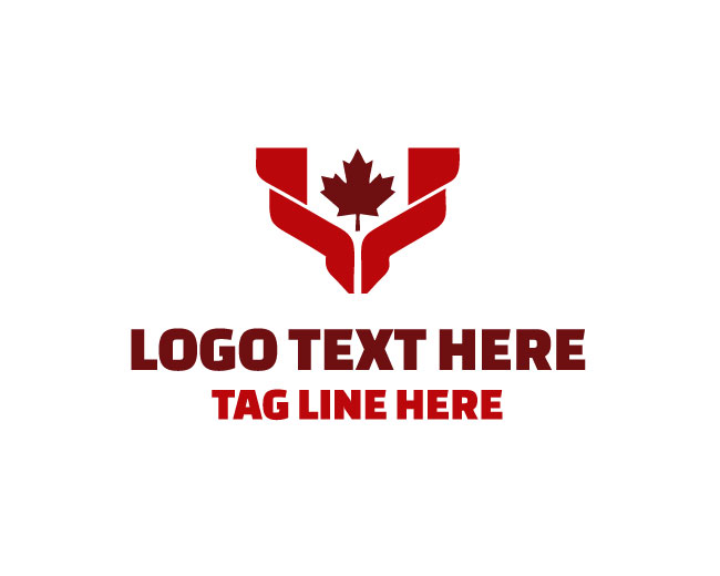 Canada Maple Nation Mark Logo