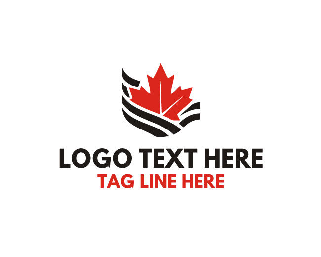 Canada Maple Crown Leaf Logo