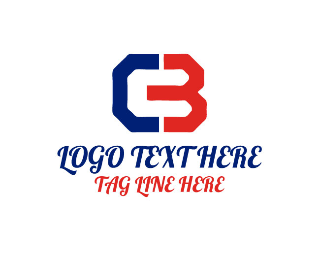 Creative C B Letters Logo