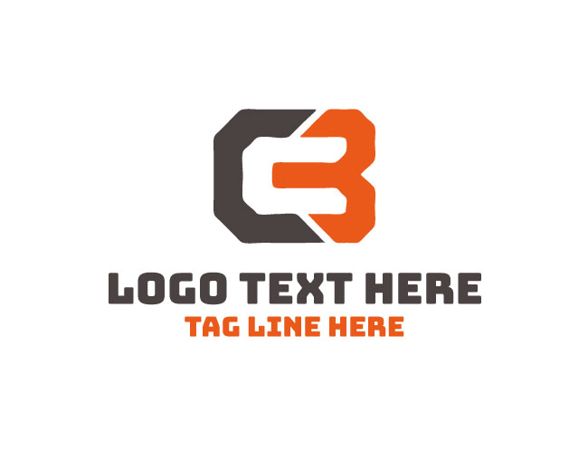  Abstract C B Letters Logo