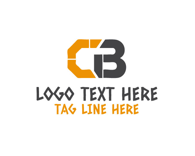 Contemporary C B Letters Logo