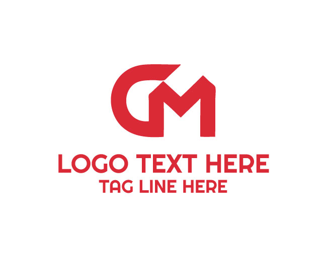  Modern C M Letters Logo