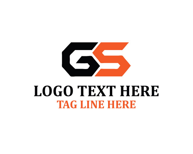 Dynamic G S Letters Logo