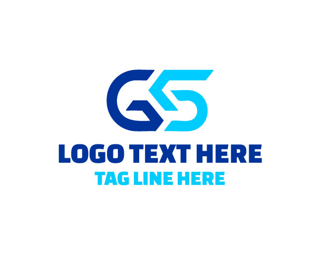  Clean G S Letters Logo