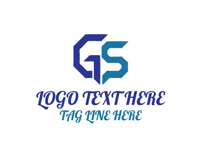 Sleek G S Letters Logo