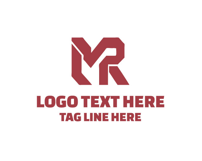 Creative M R Letters Logo