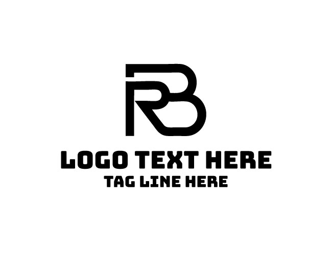  Smart R B Letters Logo