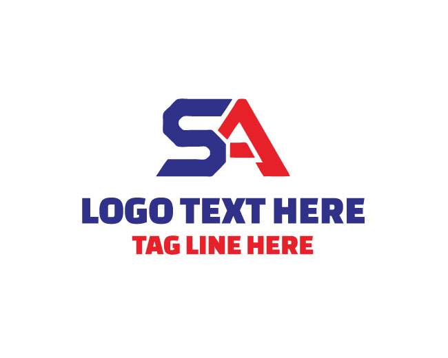 Creative S A Letters Logo