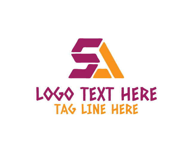 Smart S A Letters Logo