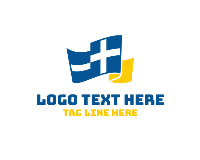  Sleek Sweden Flag Logo