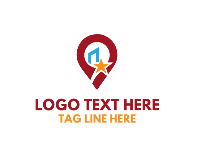 Location Pin Premium Logo