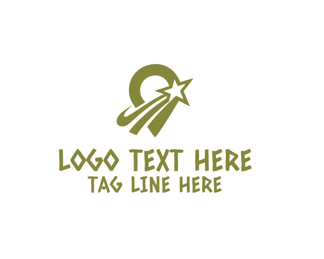  Location Pin Star Logo