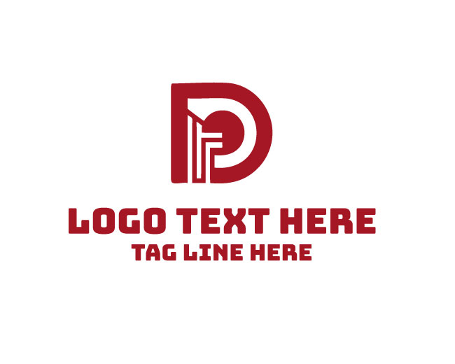 Modern Letter D Logo